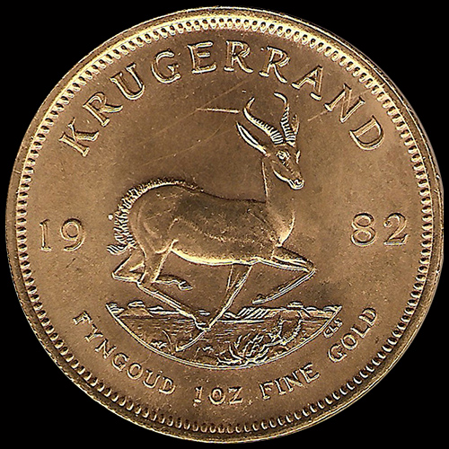 SUDAFRICA - KRUGERRAND, 1982 - MONEDA DE ORO